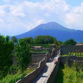 Ganztagestour Pompeji und Vesuv von der Amalfiküste aus