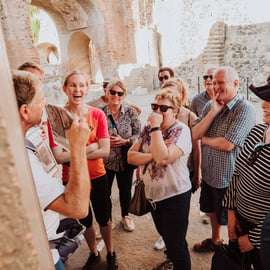 Pompeji: Kleingruppentour durch Pompeji und Herkulaneum