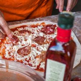 Sorrento: Pizza-Kurs in der Kochschule Tirabusciò
