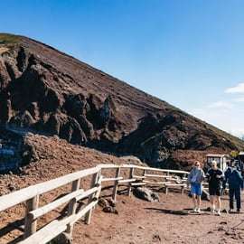 Pompeji: Vesuv Park Ticket und Transfer