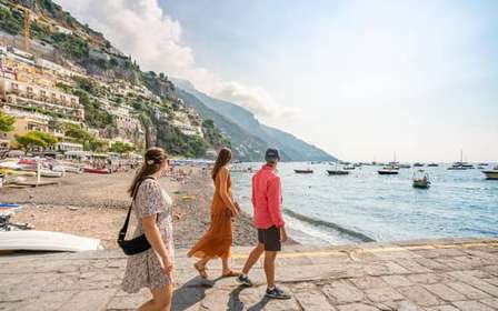 Amalfiküste Tour ab Sorrent: Positano, Amalfi, Ravello