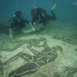 Schnuppertauchen in Baia im versunkenen Archäologiepark