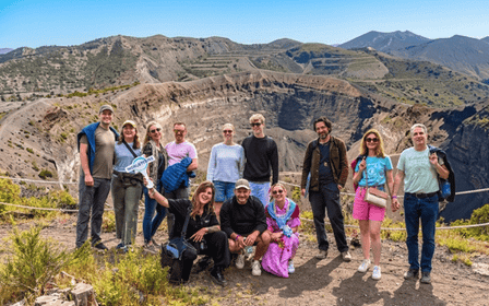 Neapel: Tagestour Pompeji & Vesuv mit Tickets und Mittagessen