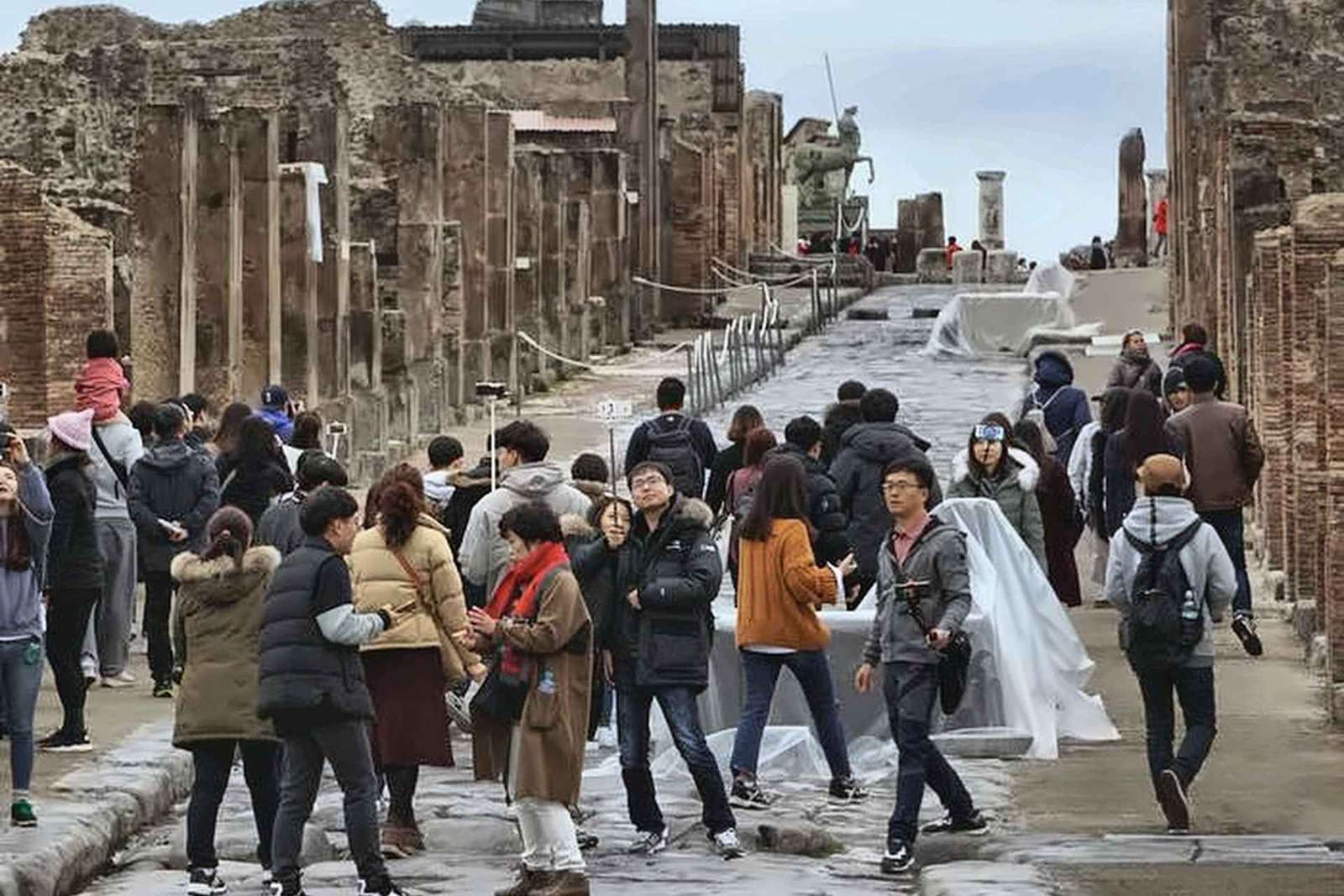 Von Neapel: Pompeji und Vesuv mit Pizzakurs