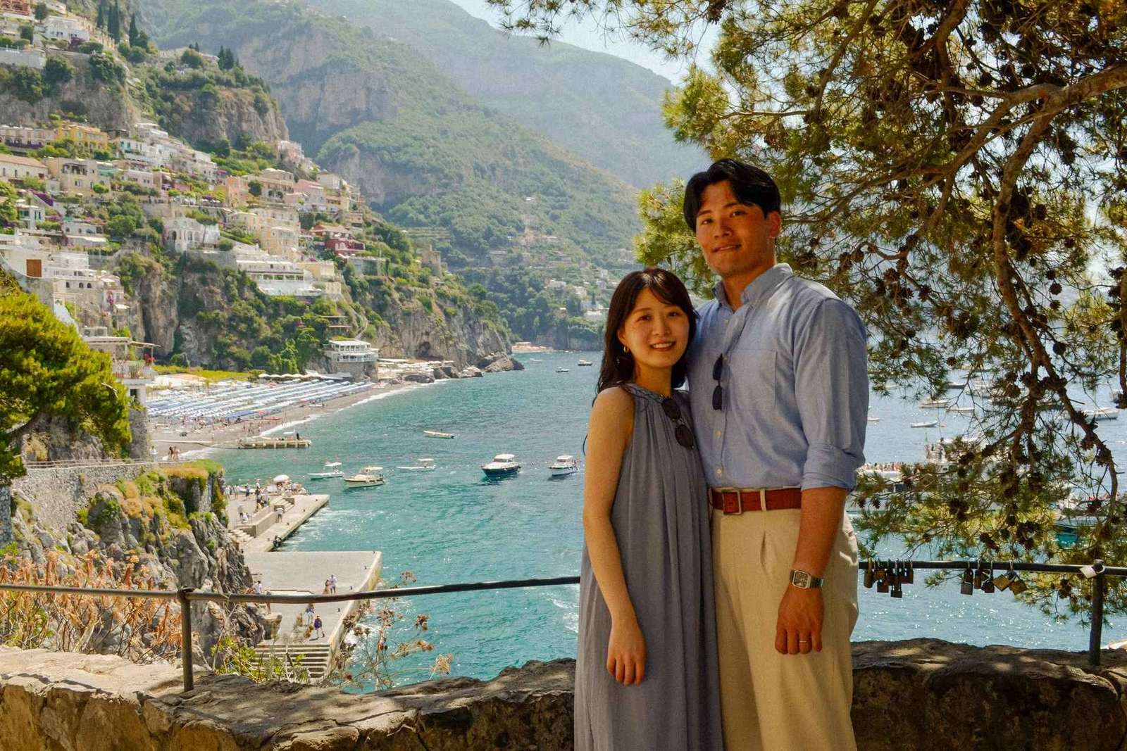 Fotoshooting in Positano mit lokalem Fotografen