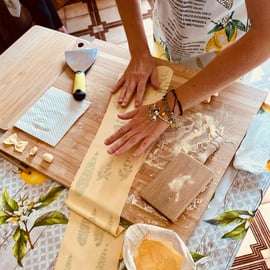 Kochkurs in Positano mit Pasta, Tiramisu und Terrasse