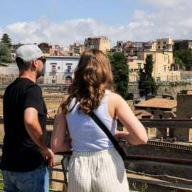 Entdecke Herculaneum: Führung auf Französisch durch die antike römische Stadt
