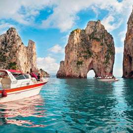 Von Sorrento aus: Capri Insel Boot Tagestour