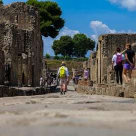 Entdecke Herculaneum: Führung auf Französisch durch die antike römische Stadt