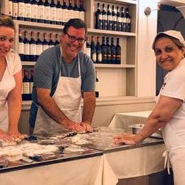 Sorrento: Pasta- und Tiramisu-Kochkurs mit Wein