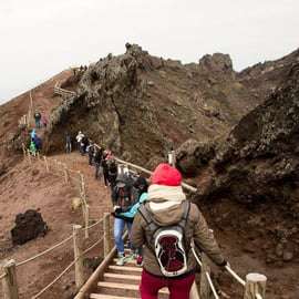 Vesuv Tour ab Neapel mit Bus, Ticket und Audioguide