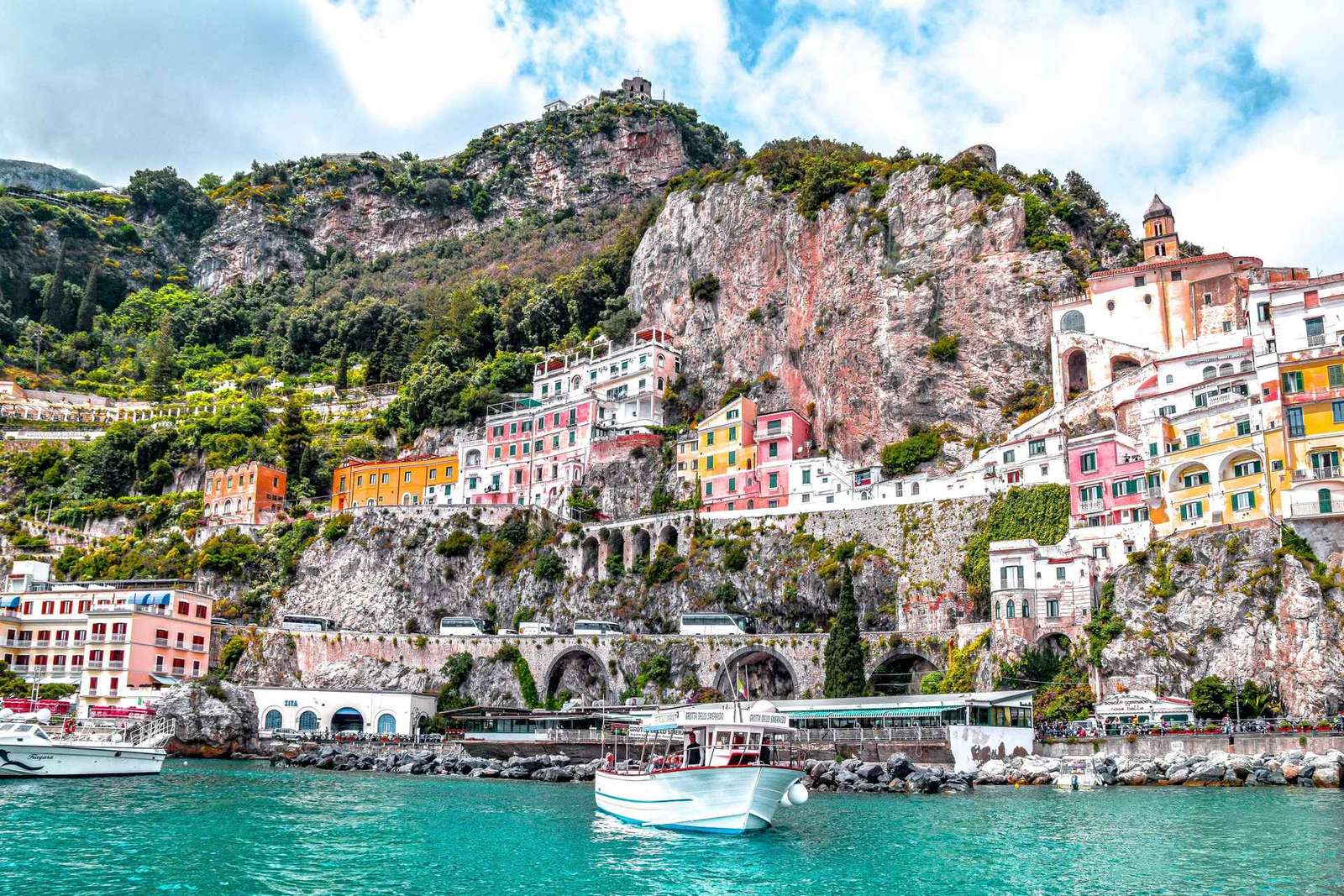 Fähre Sorrent Amalfi Positano: Tragflügelboot-Ticket