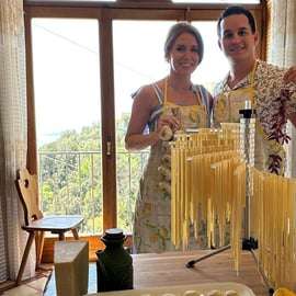 Kochkurs in Positano mit Pasta, Tiramisu und Terrasse