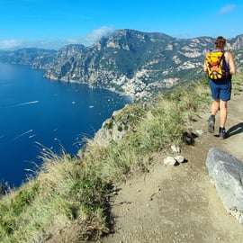 Wanderung auf dem Weg der Götter mit Transfer ab Sorrent