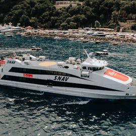 Sorrent: Fährfahrt zwischen Sorrent und Capri