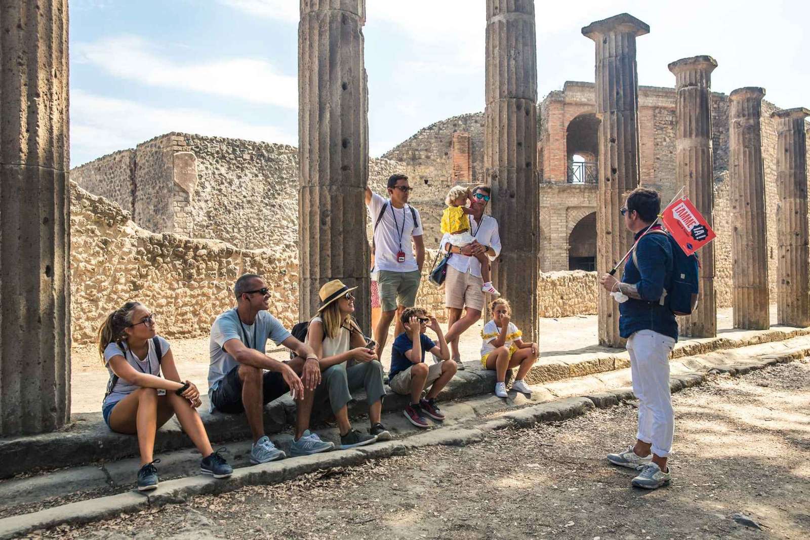 Sorrent: Ganztagestour nach Pompeji und zum Vesuv