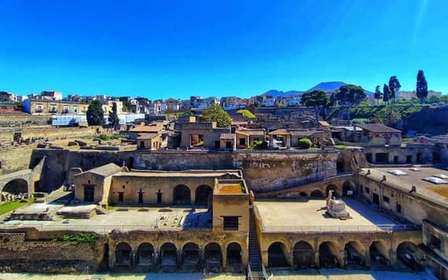 Herculaneum mit einem archäologischen Führer & Ticket