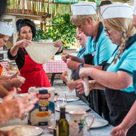 Sorrento: Pizza backen Klasse