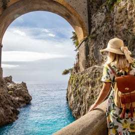 Von Sorrento aus: Positano, Amalfi, & Ravello Amalfiküste Tour