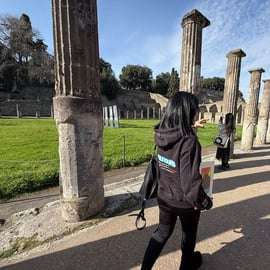 Von Sorrento aus: Tagestour zu den Ruinen von Pompeji und dem Vesuv