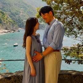 Fotoshooting in Positano mit lokalem Fotografen