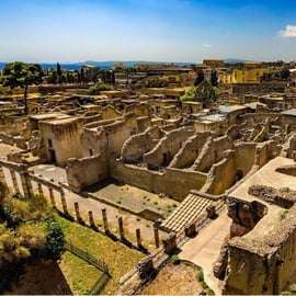 Herculaneum mit einem archäologischen Führer & Ticket