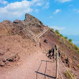 Pompeji: Vesuvkrater Transfer mit Ticket