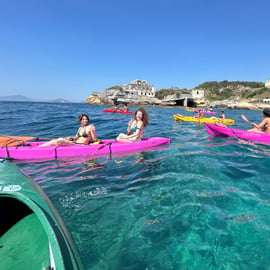 Neapel: Wilde Kajaktour Posillipo