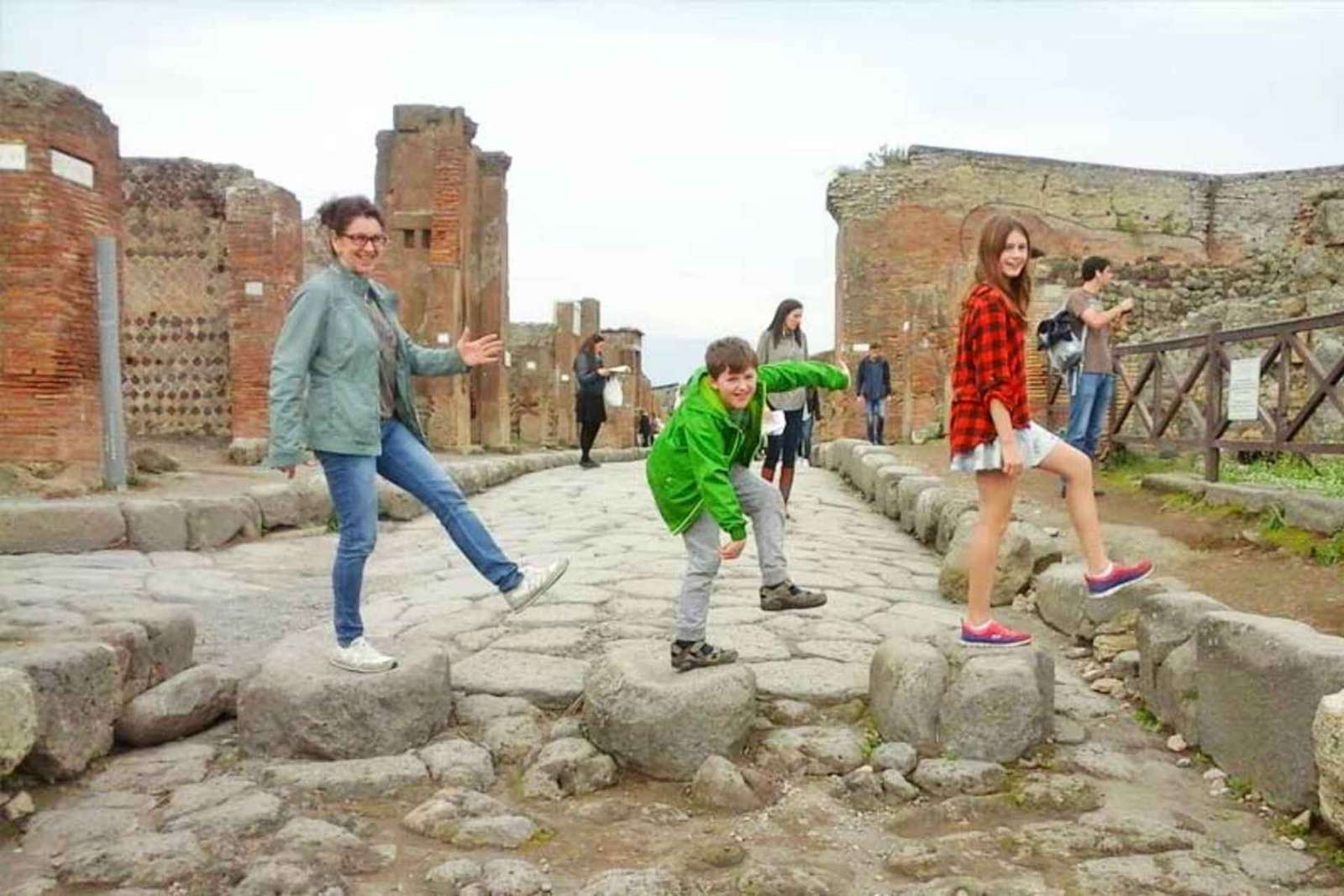 Pompeji: Fröhliche Tour für Kinder
