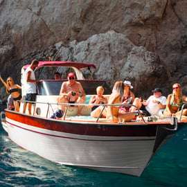 Von Sorrento aus: Capri Insel Boot Tagestour