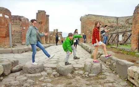 Pompeji: Fröhliche Tour für Kinder
