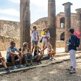 Sorrent: Ganztagestour nach Pompeji und zum Vesuv