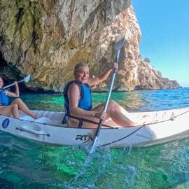 Capri: Höhlen und Strände Kajaktour