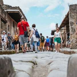 Von Neapel oder Sorrento aus: Pompei Halbtagestour