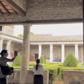 Ab Neapel: Besichtigung von Pompeji und Vesuv Weinprobe mit Mittagessen
