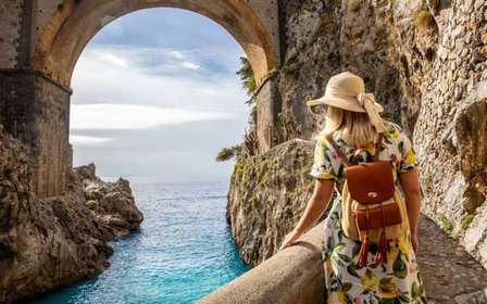 Von Sorrento aus: Positano, Amalfi, & Ravello Amalfiküste Tour