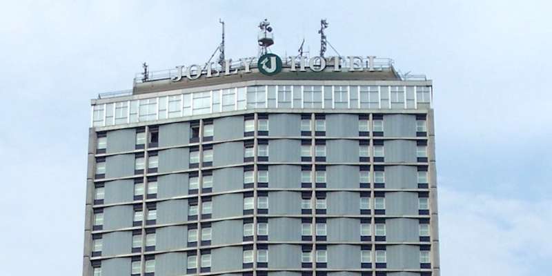 Wolkenkratzer Ambassador's Palace Hotel