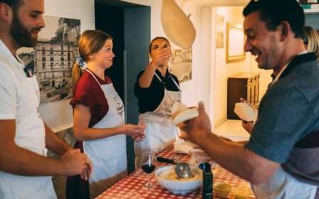 Sorrento: Pizza-Kurs in der Kochschule Tirabusciò