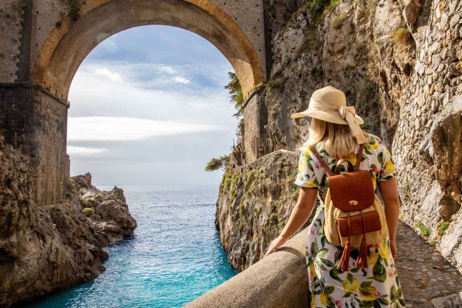 Von Sorrento aus: Positano, Amalfi, & Ravello Amalfiküste Tour