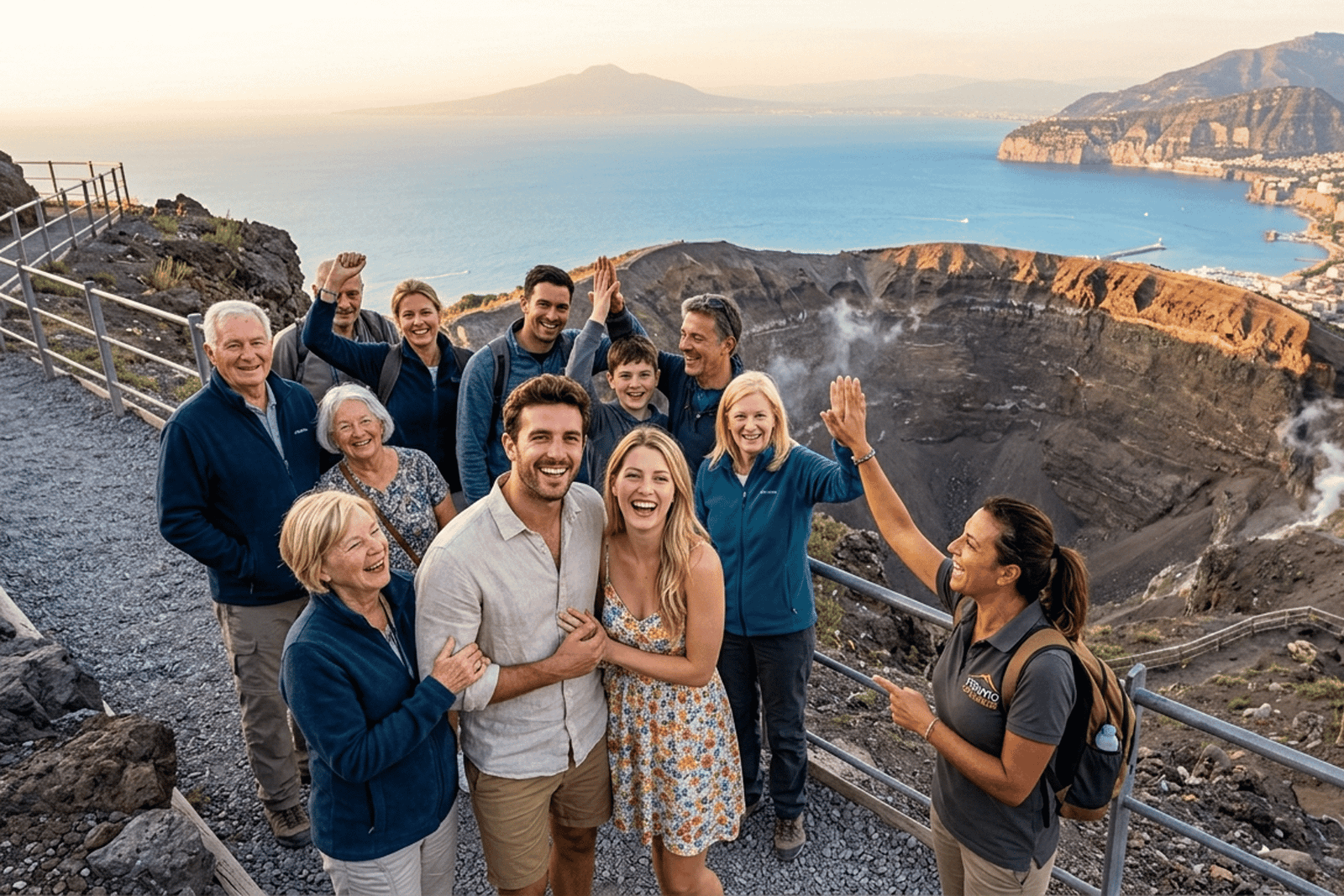 Vesuv Tour ab Neapel mit Bus, Ticket und Audioguide