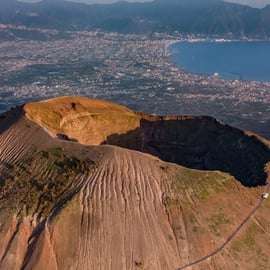 Von Ercolano aus: Vesuvio Park Entry Ticket und Hin- und Rückfahrt mit dem Bus