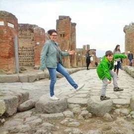 Pompeji: Fröhliche Tour für Kinder
