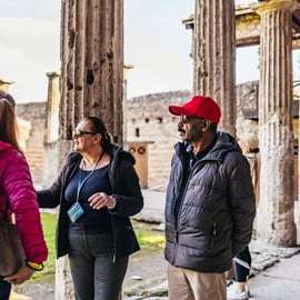 Pompeji Tour ab Neapel mit Archäologe und Kameenwerkstatt