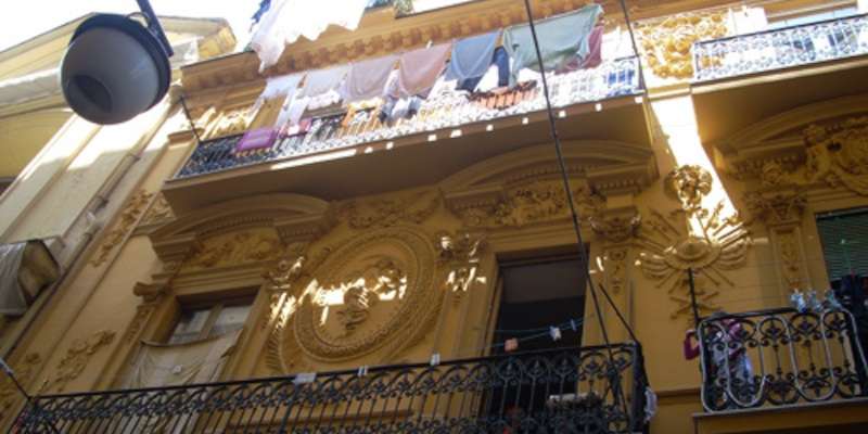 Palazzo in der Via Santa Teresella degli Spagnoli