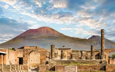 Pompeji Landausflug für Kreuzfahrtgäste mit Bus und Führung