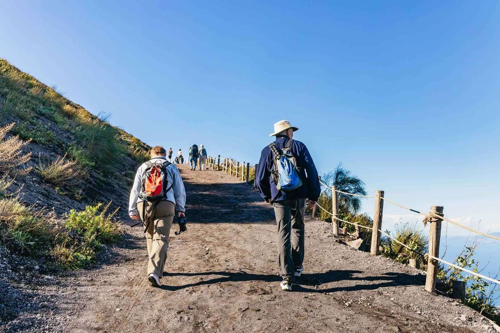 Von Pompei aus: Vesuvius Easy Tour Transfer