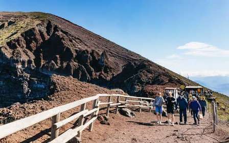 Pompeji: Vesuv Park Ticket und Transfer