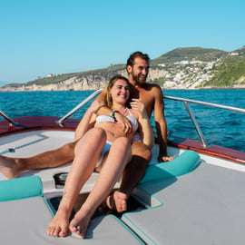 Ab Positano: Tagestour zur Küste von Sorrent und Capri mit dem Boot