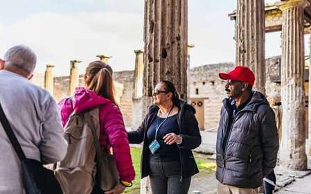 Von Neapel aus: Ticket ohne Anstehen für den Einlass nach Pompeji und Tour
