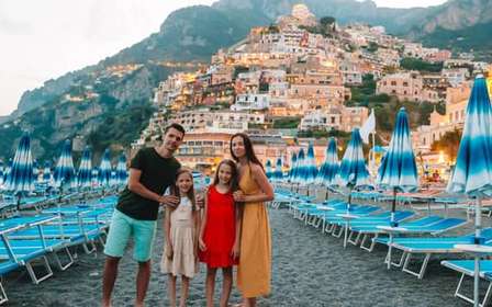 Fotoshooting in Positano: privat am Strand Marina Grande